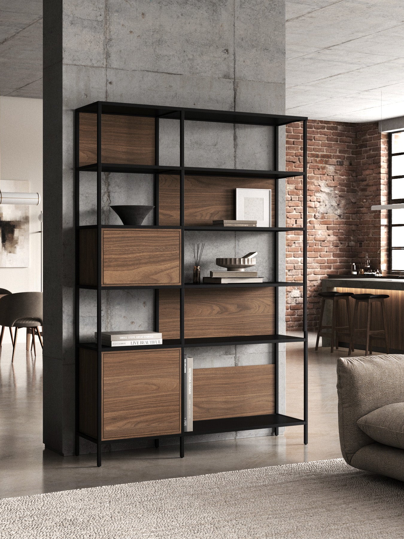 Wandkast Industrieel, Campbell